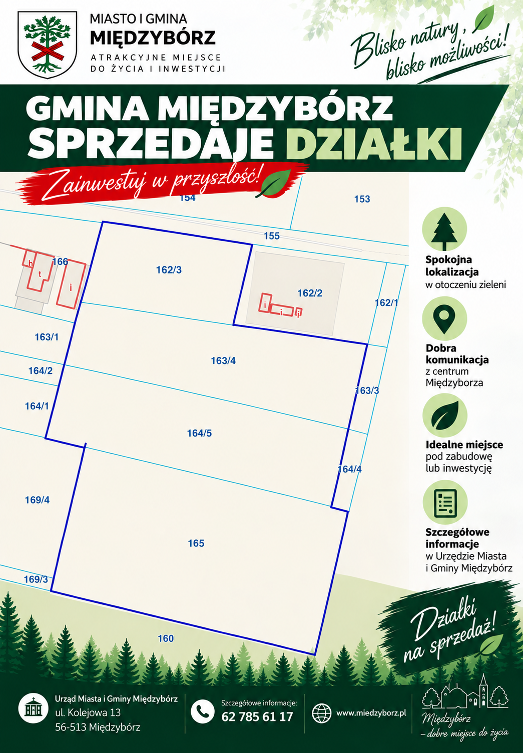 II PRZETARG USTNY NIEOGRANICZONY &ndash; DZIAŁKI BUDOWLANE NA SPRZEDAŻ!