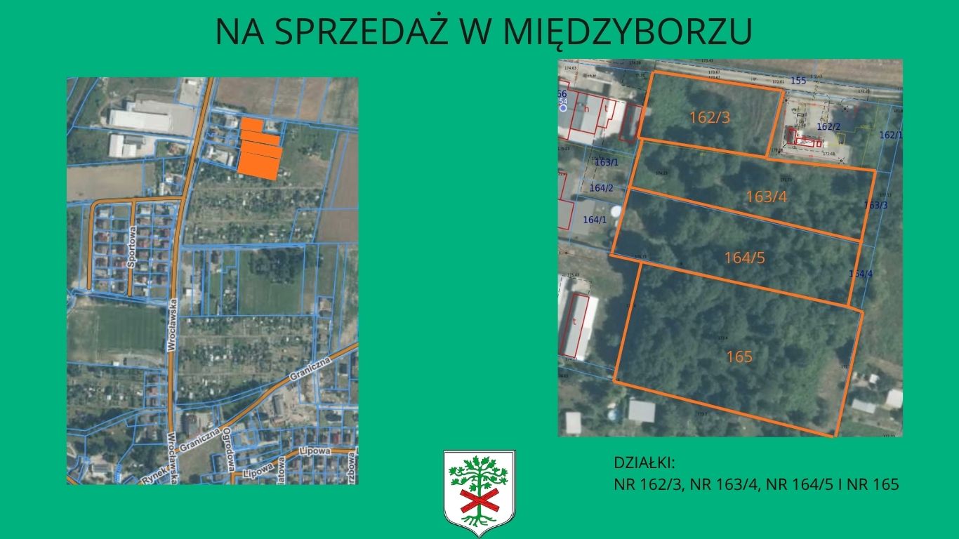 Przetarg na&nbsp;działki w&nbsp;Międzyborzu