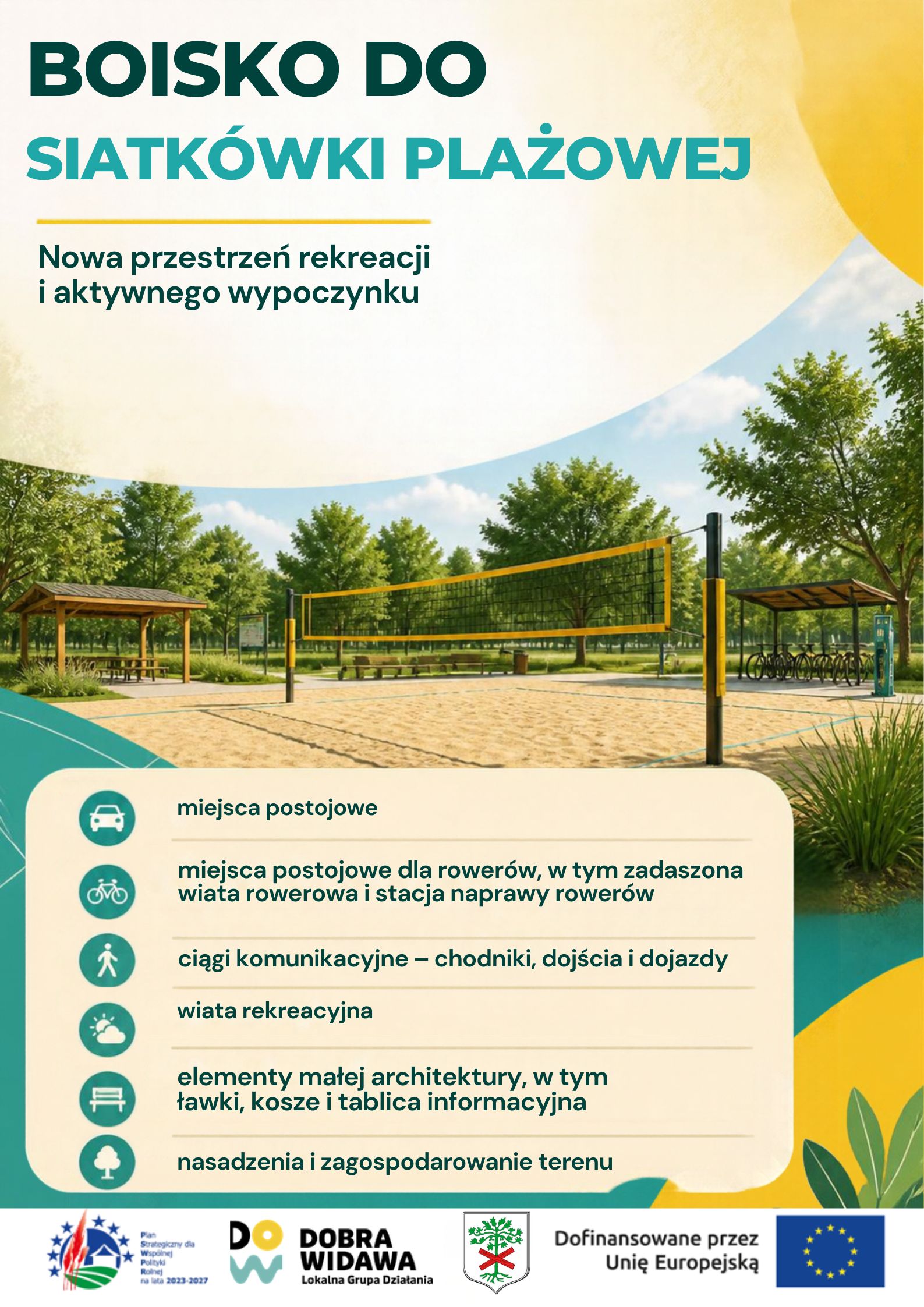 Nowa przestrzeń rekreacyjna w Gminie Międzybórz