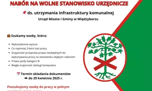 Zdjęcie do NAB&Oacute;R NA STANOWISKO URZĘDNICZE 
