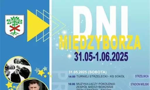 Zdjęcie do DNI MIĘDZYBORZA 31.05-01.06.2025 r.