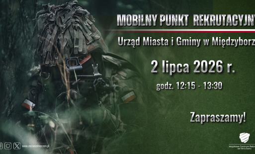 Mobilny punkt rekrutacyjny w UMiG Międzybórz
