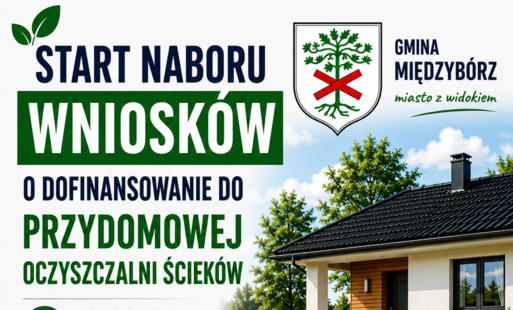 Nabór wniosków o dotację na budowę przydomowych oczyszczalni ścieków