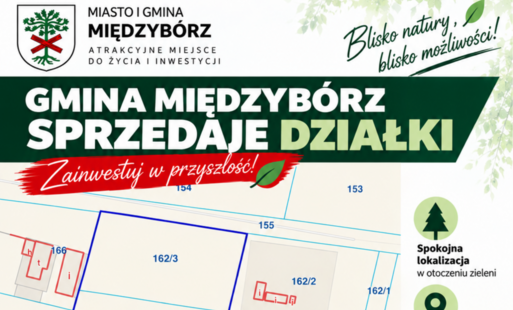 II PRZETARG USTNY NIEOGRANICZONY – DZIAŁKI BUDOWLANE NA SPRZEDAŻ!