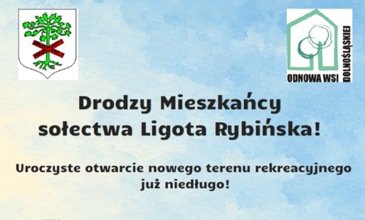 Zakończenie inwestycji w Ligocie Rybińskiej