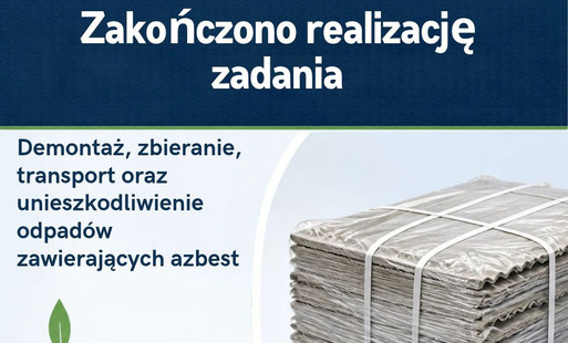 Usuwanie azbestu z Gminy Międzybórz